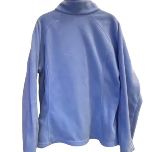 Columbia Women's Blue Periwinkle Full Zip Fleece Jacket NWOT Size XXL/16 - Picture 7 of 9